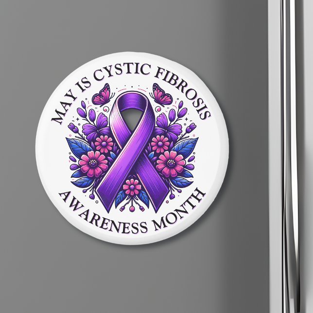 Maj är en cystisk fibrosmedvetandemånad magnet (Skapare uppladdad)