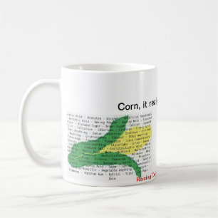 Maj är i allt - majallergen listar kaffemugg