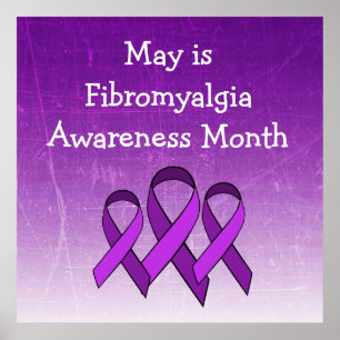Maj är Poster månad för kännedom om fibromyalgi