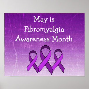 Maj är Poster månad för kännedom om fibromyalgi