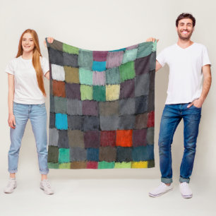 Maj Bild från Paul Klee 1925 Fleecefilt