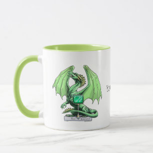 Maj Birthstone drake: Smaragd Mugg