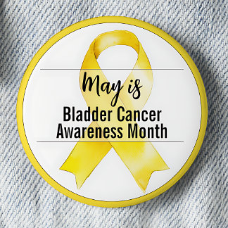 Maj Bladder Cancer Awareness Month Ribbon Knapp