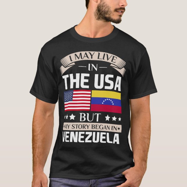 Maj bor i USA som berättelsen började i den T-shirt (Framsida)