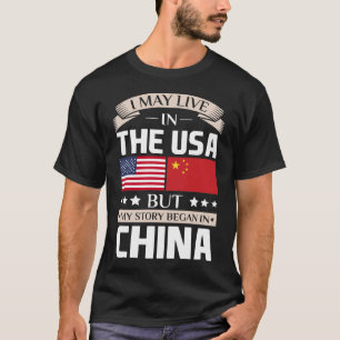 Maj bor i USA som berättelsen började i Tee Shirt