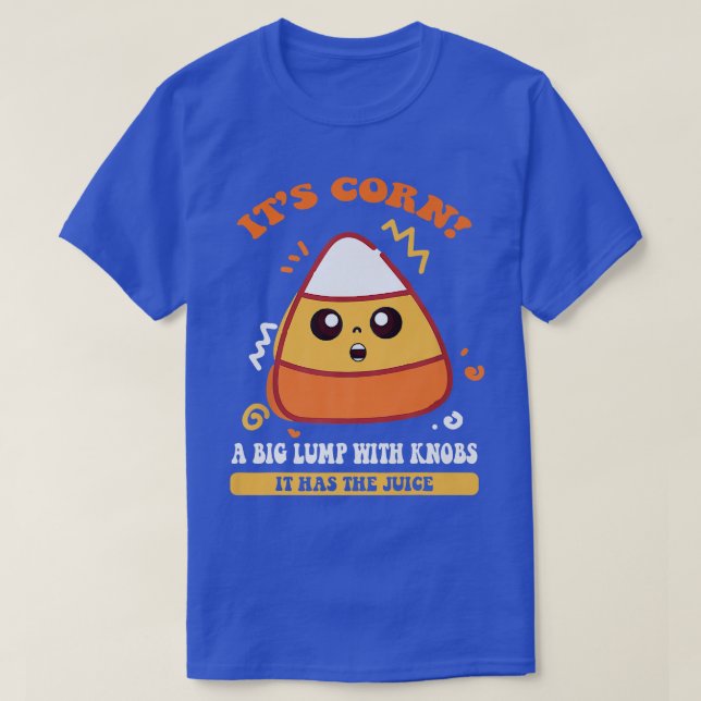 Maj Candy corn har juicetalesättet Hallow T Shirt (Design framsida)