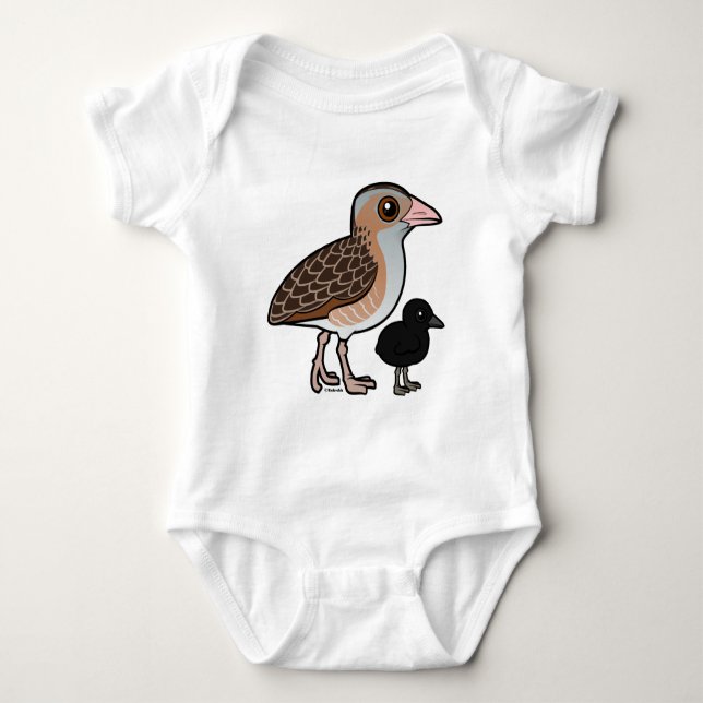 Maj Crake med bebiset T-shirt (Framsida)