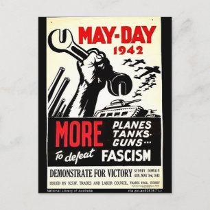 Maj - dag 1942 mer som ska besegras vykort