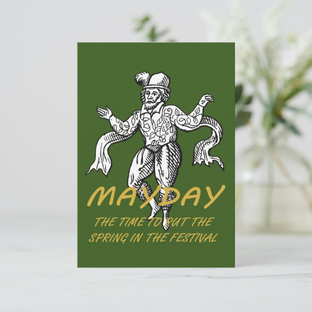Maj-dagen den dag då Vår ska stå på festivalen Inbjudningar (Stående Fram)