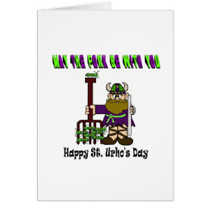 Maj dela sig är med dig! Dagkort för St. Urhos Hälsningskort