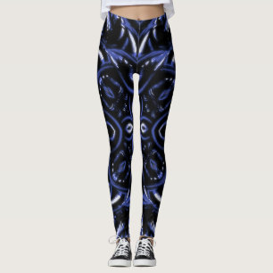 maj, den fantastiska blommigten av stamfotnotsdjun leggings