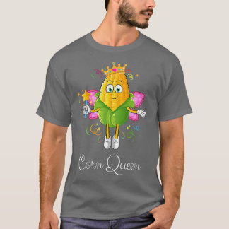 Maj Fairy Queen med Vingar och Stick Maize on Cob T Shirt