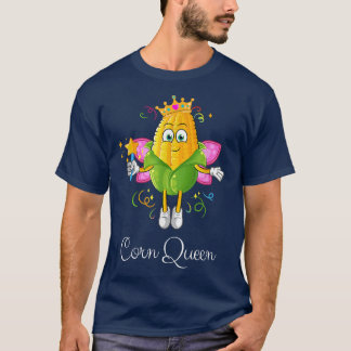 Maj Fairy Queen med Vingar och Stick Maize on Cob T Shirt