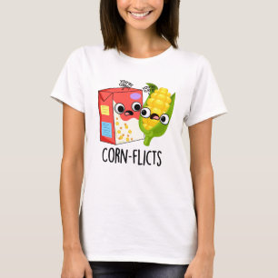Maj-flicts Funny Cornflake Maj Pun T Shirt