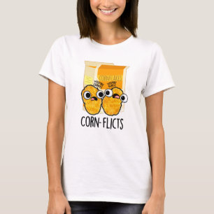 Maj-flikter Funny Maj Flakes Pun T Shirt