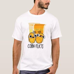 Maj-flikter Funny Maj Flakes Pun T Shirt