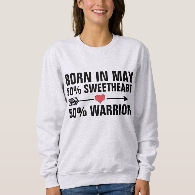 MAJ FÖDELSEDAG Dam-T-Shirts T Shirt (Framsida)