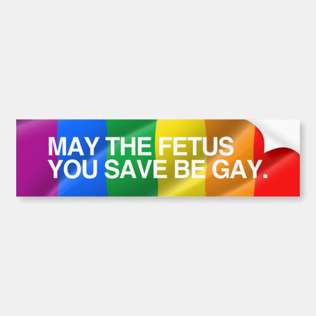 MAJ FOSTER som DU SPARAR, ÄR GAY.png Bildekal (Framsidan)