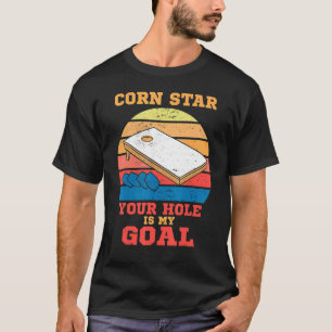 Maj Hål-spelarens utmatningsfack för Bean Bag-cita T Shirt