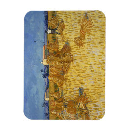 Maj Harvest in Provence av Vincent Van Gogh Magnet