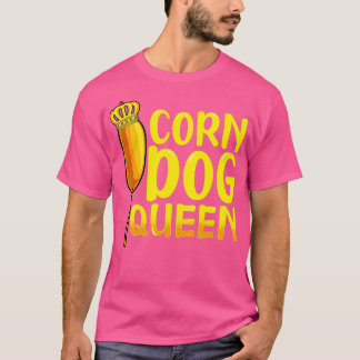 Maj Hund Queen Shirt - Funny Corndog Hett Hund T