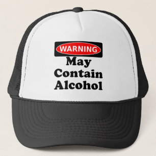 Maj innehåller alkohol truckerkeps