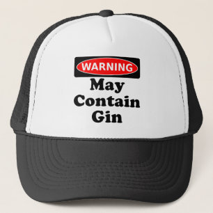 Maj innehåller Gin Truckerkeps