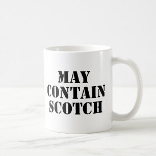 Maj innehåller Scotch Kaffemugg