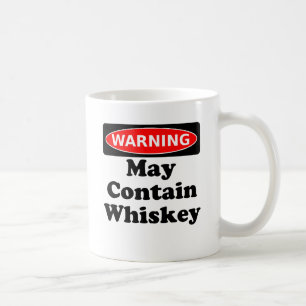 Maj innehåller Whiskey Kaffemugg
