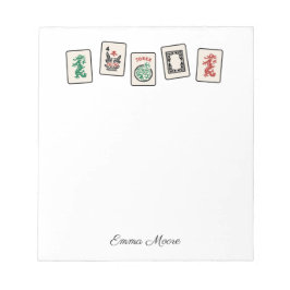 Maj Jongg Anteckningsblock