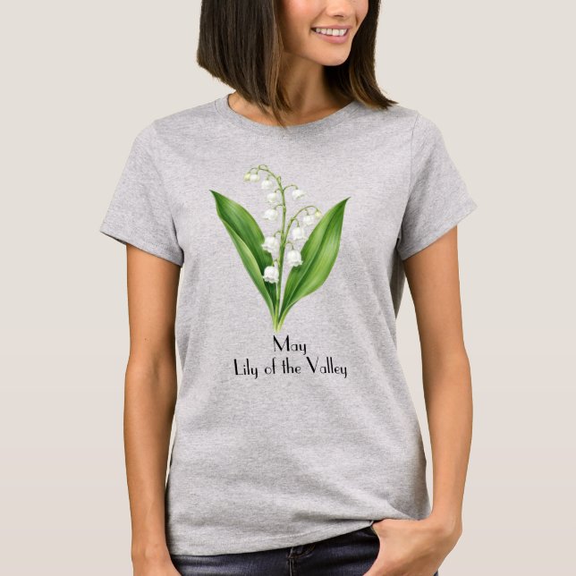 Maj Liljekonvalj T-Shirt (Framsida)