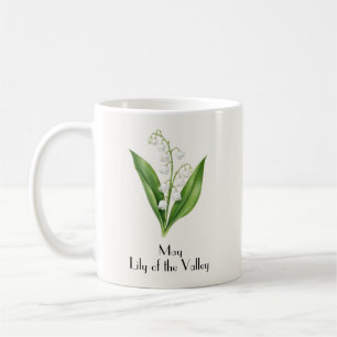 Maj Liljekonvaljblommor Kaffemugg