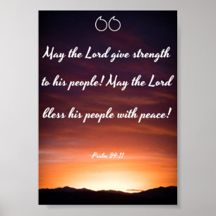 Maj Lordgestyrkan - bibel Poster