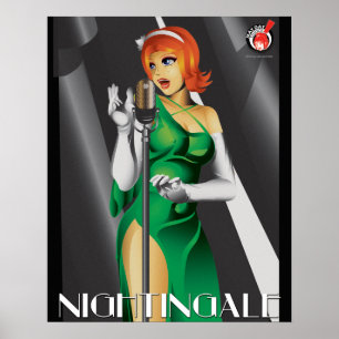 Maj "näktergal ", poster