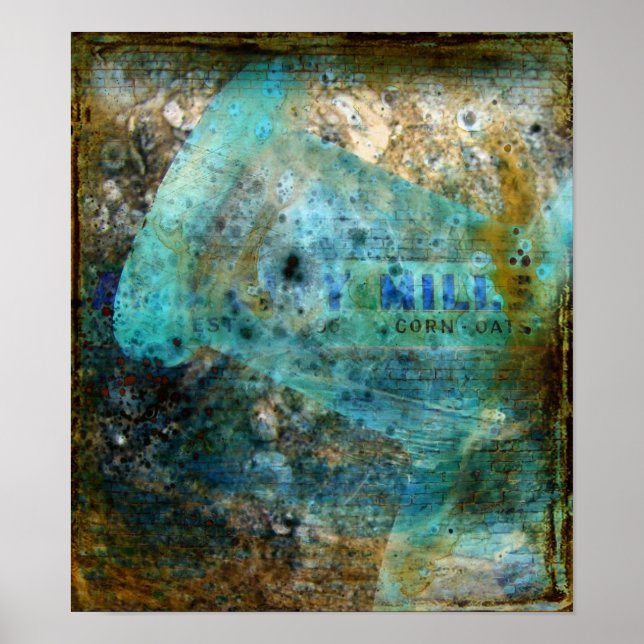 Maj Oat Mills Flaska Poster (Framsidan)