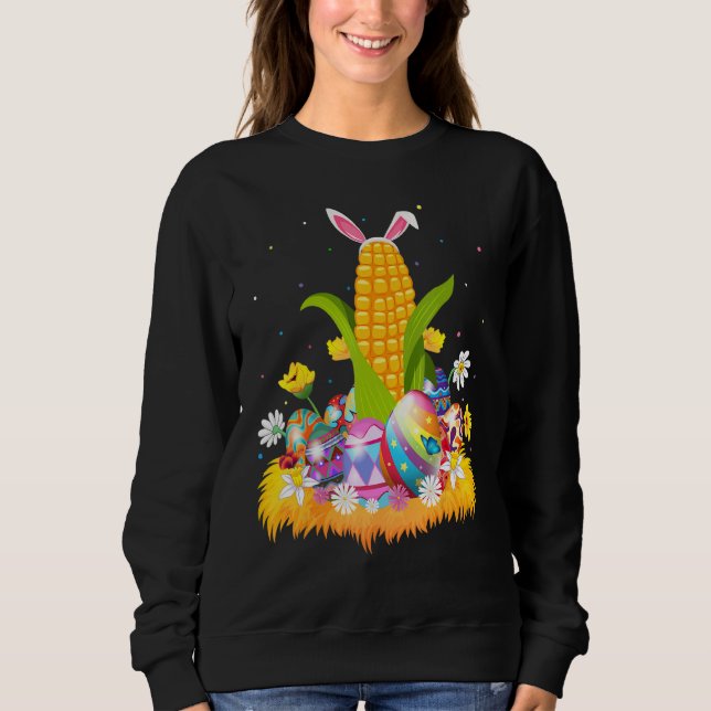 Maj Påskägg Maj Påsk Söndag T Shirt (Framsida)