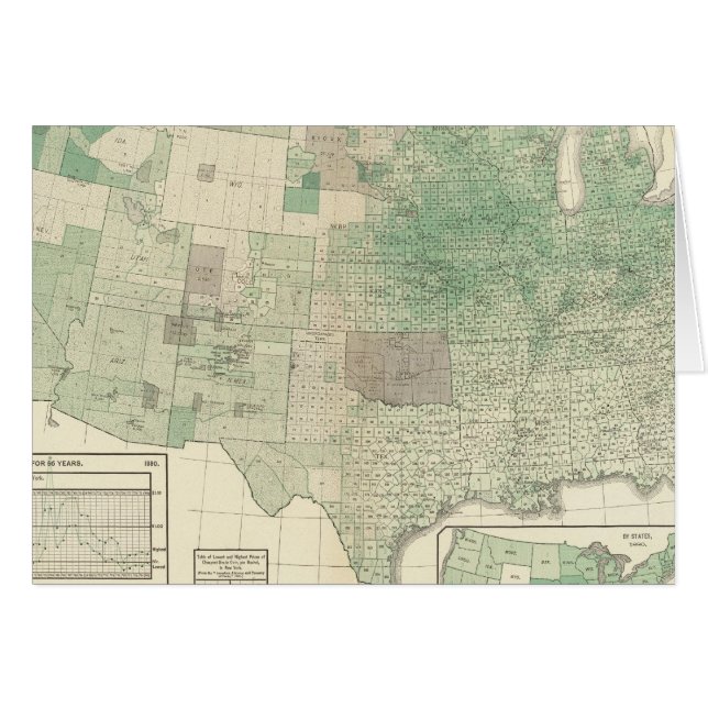 Maj per planterad hektar hälsningskort (Framsidan Horizontal)