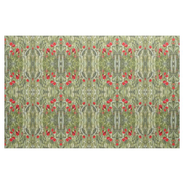 Maj Poppies Tyg (Fat Quarter)