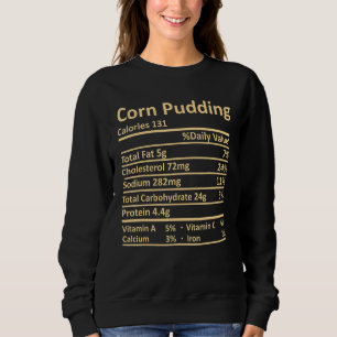 Maj Pudding Nutrition Thanksgiving Costume Food F T Shirt