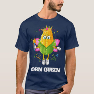 Maj Queen Fairy med Vingar och Stick Maize on Cob T Shirt