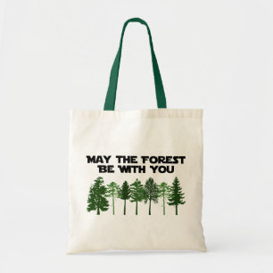 Maj skogen är med dig tygkasse