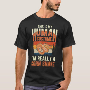 Maj Snake Human Costume Halloween Maj Snake T Shirt