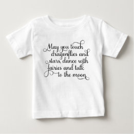Maj som du dansar med älvor, irländsk välsignelse tee