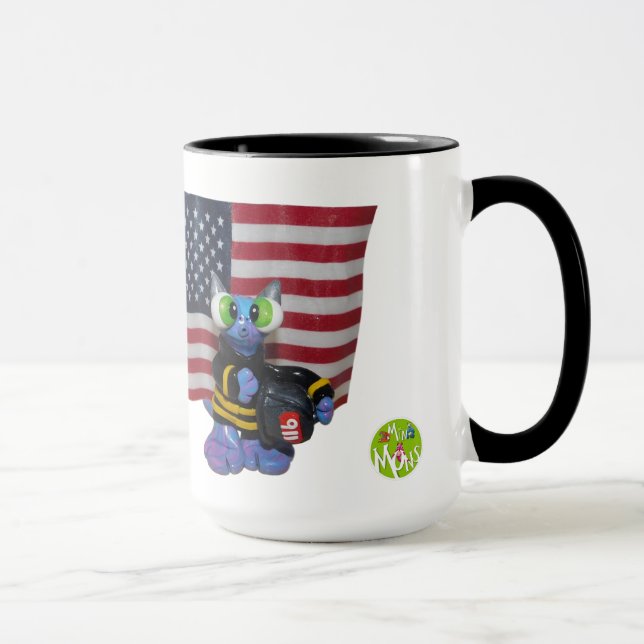 Maj som vi glömmer aldrig mugg (Höger)