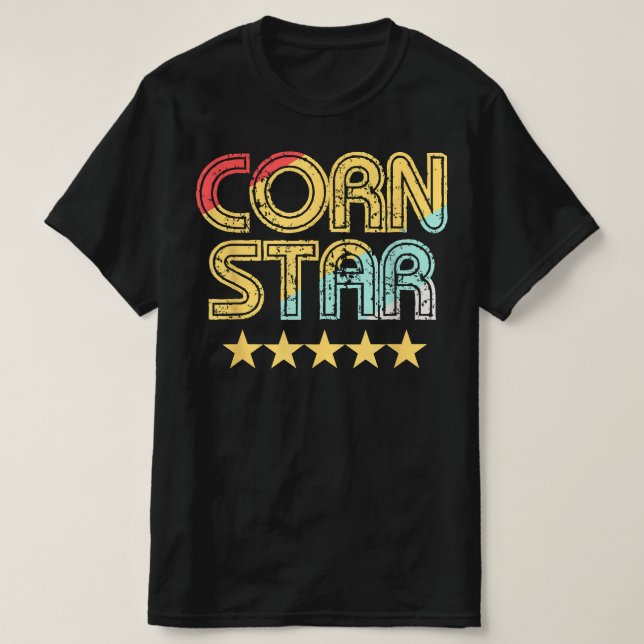 Maj Star Team Cornhål T Shirt (Design framsida)