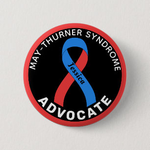 Maj-Thurner Syndrome Advocate Ribbon Black-knapp Knapp