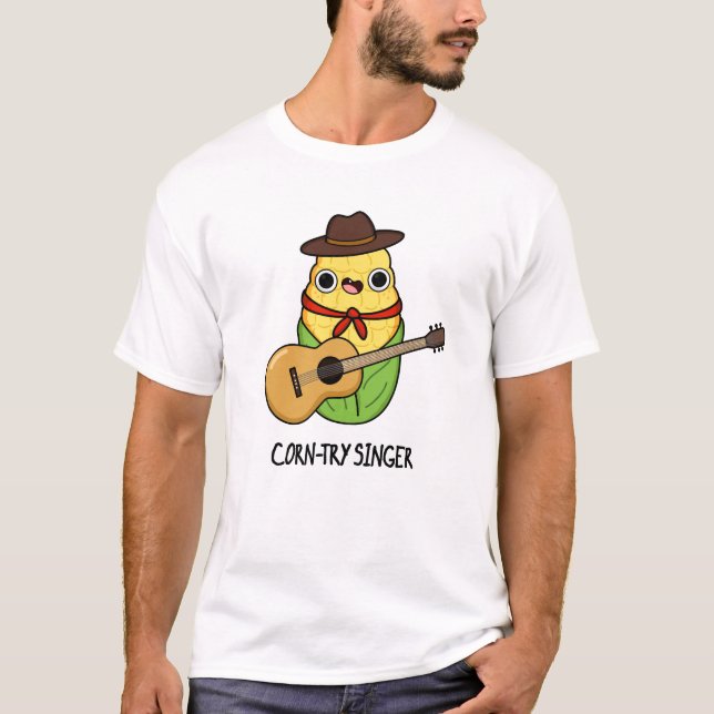 Maj-try Singer Funny Maj Pun T Shirt (Framsida)