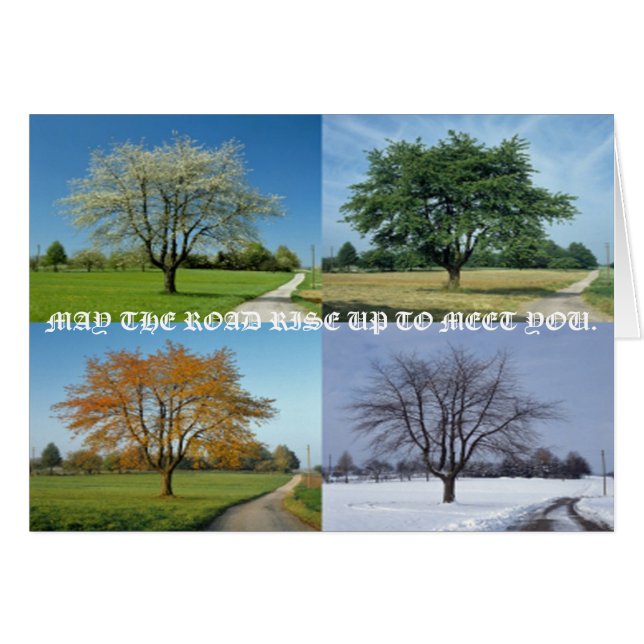 MAJ VÄGLÖNEFÖRHÖJNINGEN MÖTER UPP TILL DIG HÄLSNINGSKORT (Framsidan Horizontal)