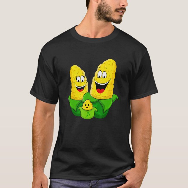Maj Vegetable Vegetarian Vegan Maj Farm T Shirt (Framsida)