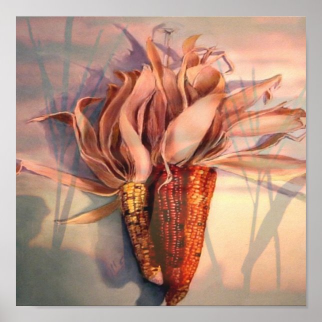 Maj vid solnedgång poster (Framsidan)